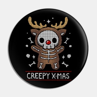 Creepy Xmas Pin