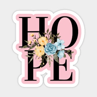 Hope Flowers Magnet
