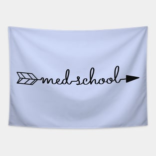 Med School Arrow Tapestry