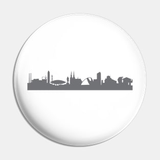 Eindhoven in gray Pin