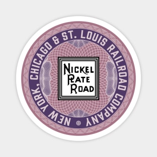 New York, Chicago and St Louis Railroad - Nickel Plate Road (NKP) Magnet