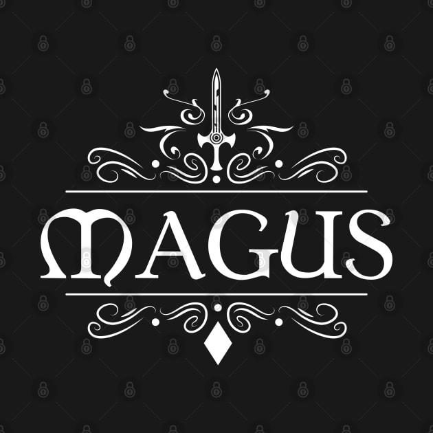 Magus Character Class TRPG Tabletop RPG Gaming Addict by dungeonarmory