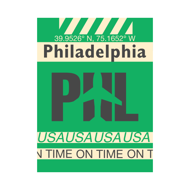 Philadelphia American GRN by Woohoo