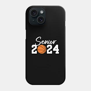 Class Of 2024 Senior Graduate Basketball Graduation Py Phone Case