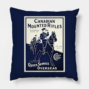 Canadian Mounted Rifles Pillow