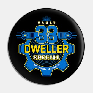 Vault 33 Dweller Pin