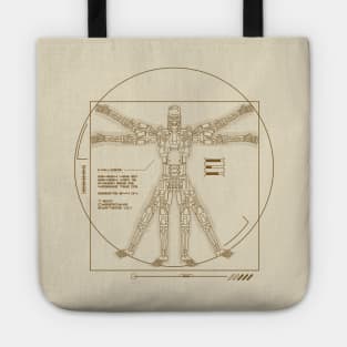 Vitruvian T-800 (Brown) Tote