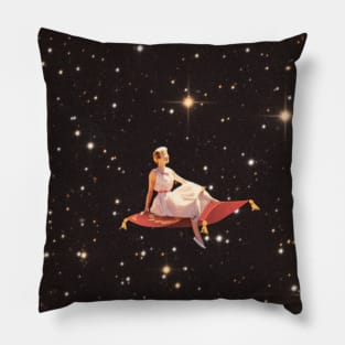 Red Magic Carpet Pillow