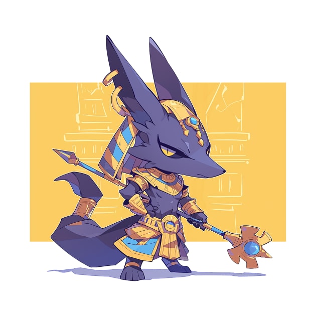 anubis by Stephanie Francoeur Art