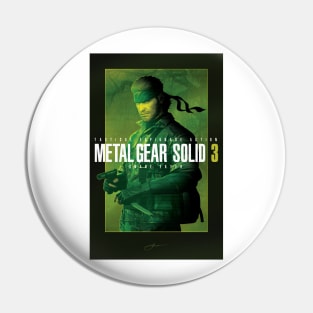 Metal Gear Solid 3 "Naked Snake" Poster Pin