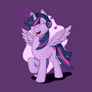 Twilight with Headphones T-Shirt