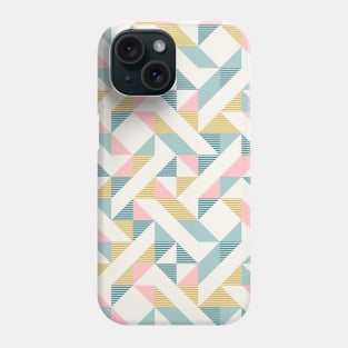 RETRO geometry 10 Phone Case