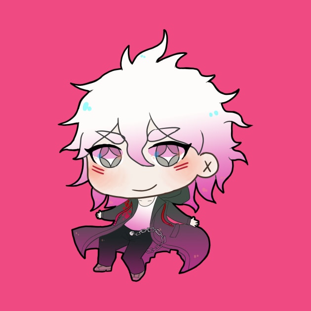 Nagito Komaeda by catscantdraw