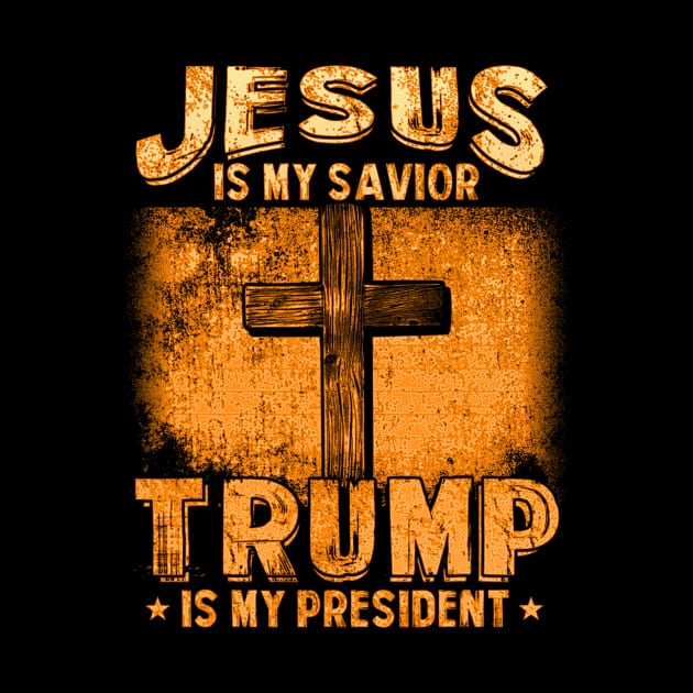 Jesus Is My Savior Trump Is My President Squared 2020 Gifts by dashawncannonuzf