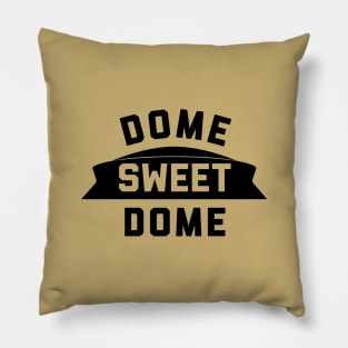 Dome Sweet Dome, NO - gold Pillow