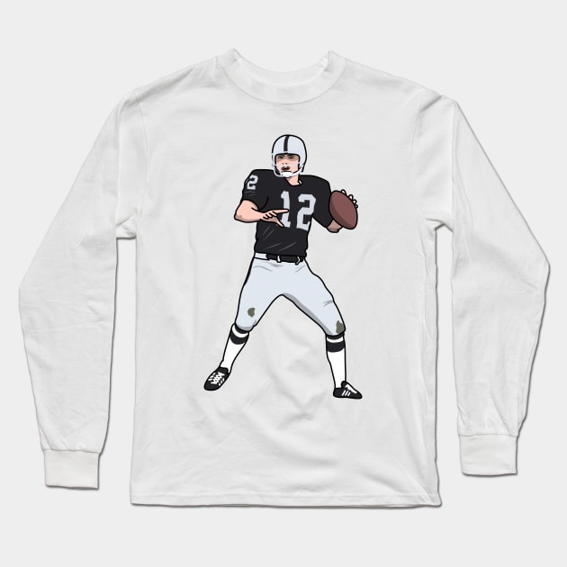 stabler the quaterback - Ken Stabler - Long Sleeve T-Shirt