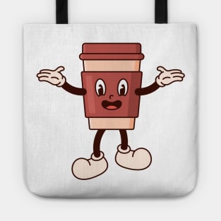 Happy cup of coffee Tote