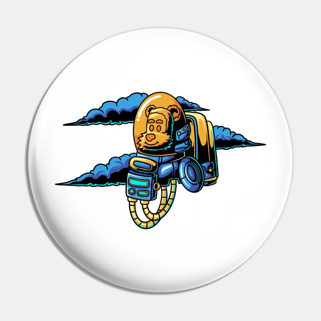 hobbes became an astronaut Pin by inhistime5783