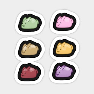 Mochi Bunnies Magnet