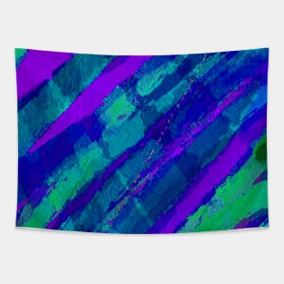 Watercolor Ocean Deep Tapestry