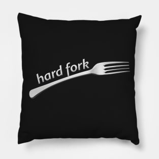 Hard Fork - Funny Crypto Pillow