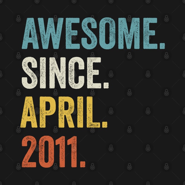 Awesome Since April 2011 11th Birthday by tobzz