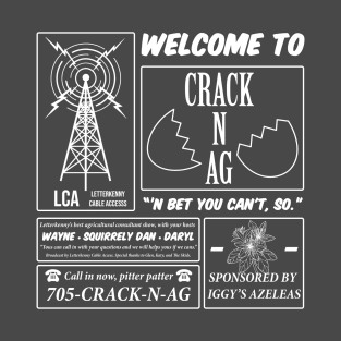 Crack N Ag (White) T-Shirt