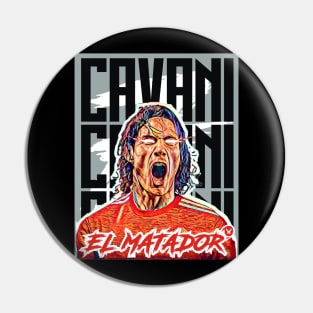 EDINSON CAVANI, EL MATADOR Pin