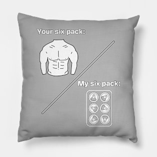 Six pack beer can Pillow