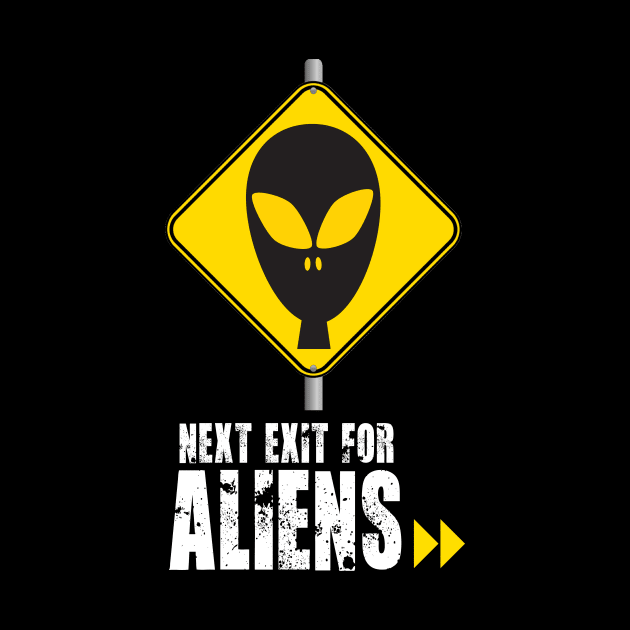 Next Exit For Aliens by brendanjohnson