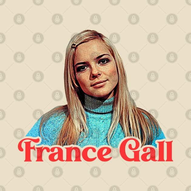 France Gall // French Yé-Yé Icon Fan Art by darklordpug