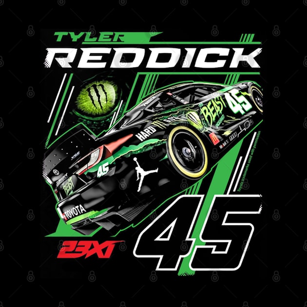 Tyler Reddick 23XI Beast Car by ganisfarhan