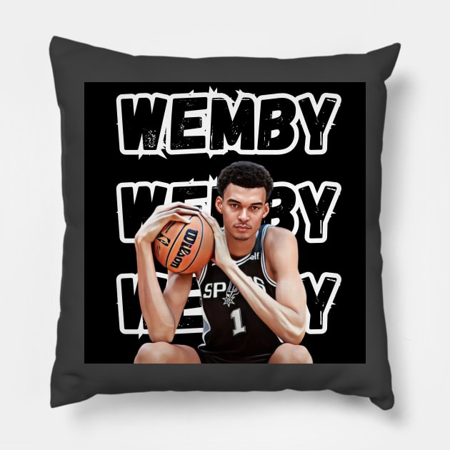 WEMBY Pillow by M.I.M.P.