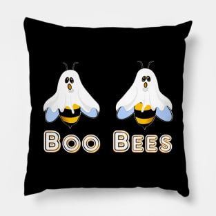 Funny Halloween Boo Bees Pillow