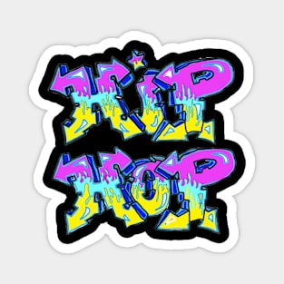 Graphic Graffiti Hip Hop Art 24 by LowEndGraphics ! Magnet