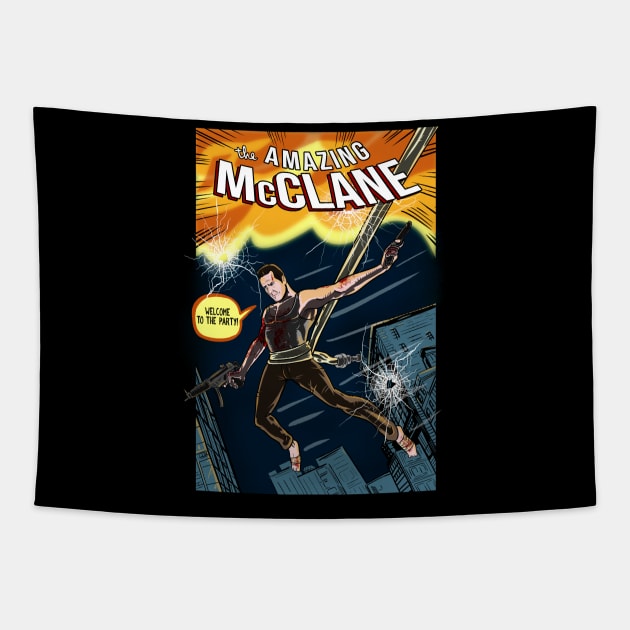 The Amazing McClane Tapestry by MarianoSan