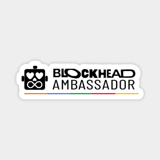 Blockhead Ambassador - robot Magnet