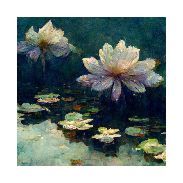 Waterlilies on the pond II by RoseAesthetic