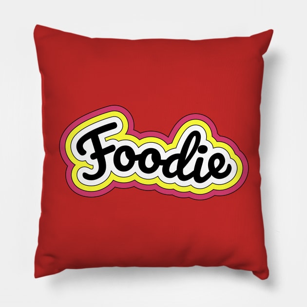 Foodie Pillow by Mako Design 