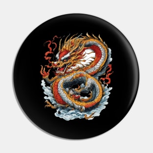 Japanese Dragon Pin