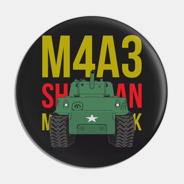 M4A3 Sherman tank of the US Army Pin by FAawRay