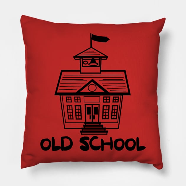 OLD SCHOOL Pillow by Hutton