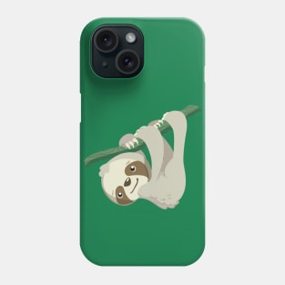 Hang In There, Baby Sloth Phone Case