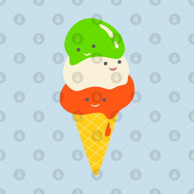 Italian Ice Cream by katelein