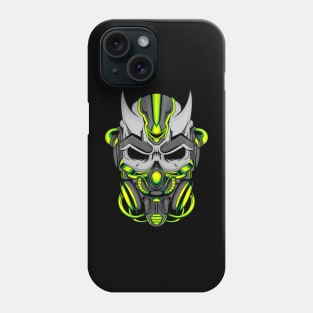 Oni With Poison Gas Mask Phone Case