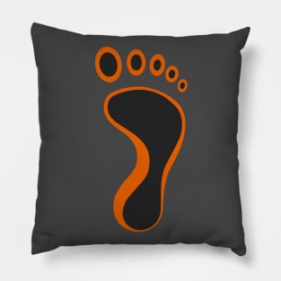 Footprint Logo Pillow