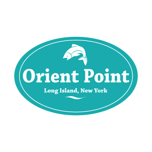 Orient Point, Long Island, Badge T-Shirt