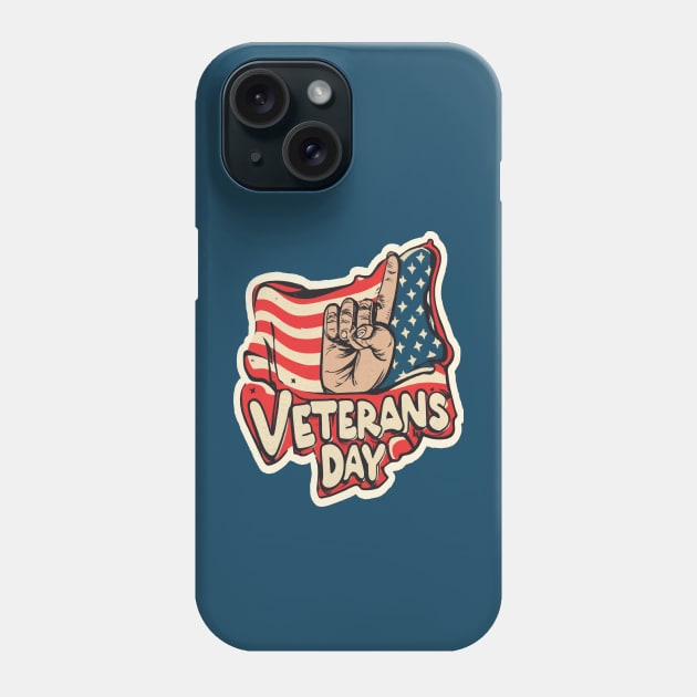 Happy Veterans Day Phone Case by ArtfulDesign