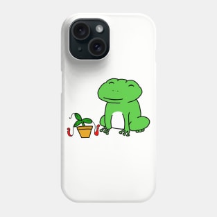 Tree Frog and Plant Phone Case