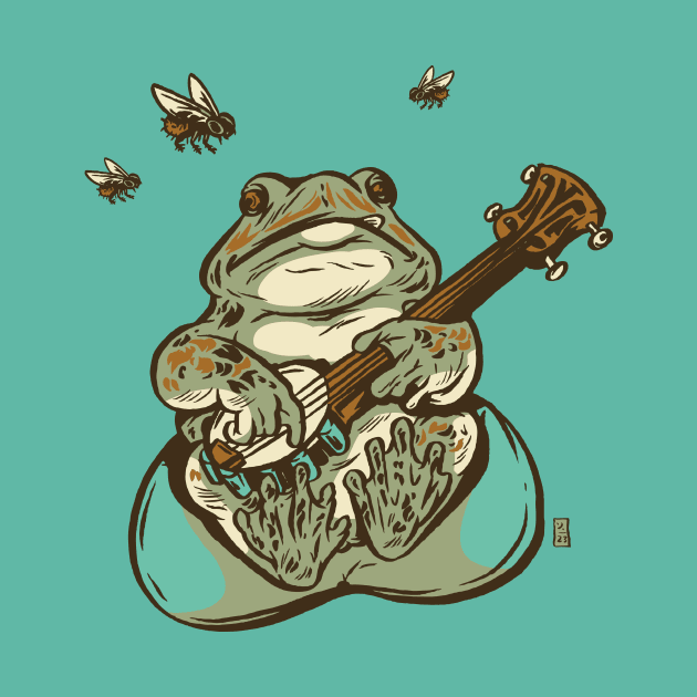 Banjo Frog by Thomcat23